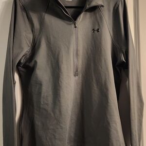 Under Armour Gray Quarter-Zip Pullover